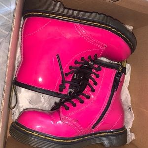 Pink Dr.Marten Toddlers Boots ✨